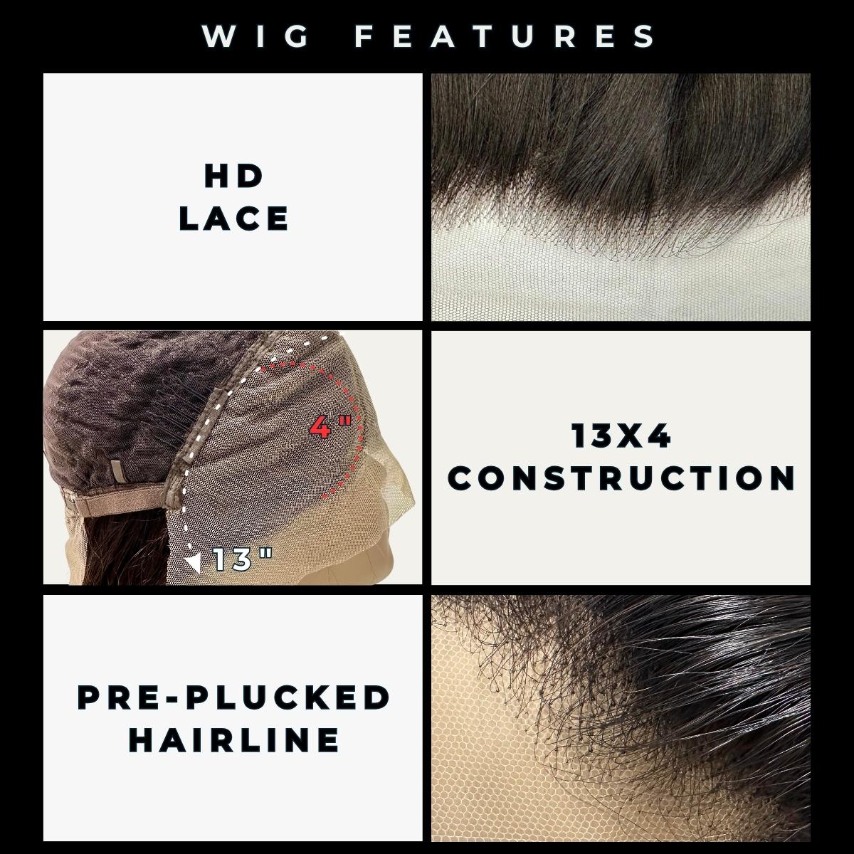 Deep Wave HD Lace Wig – Natural Luxury Look 👑