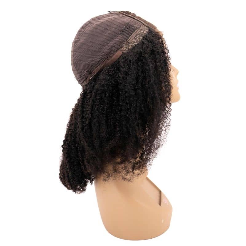 QueenAura™ Afro Kinky Curly Lace Wig – Natural Volume Collection 👑