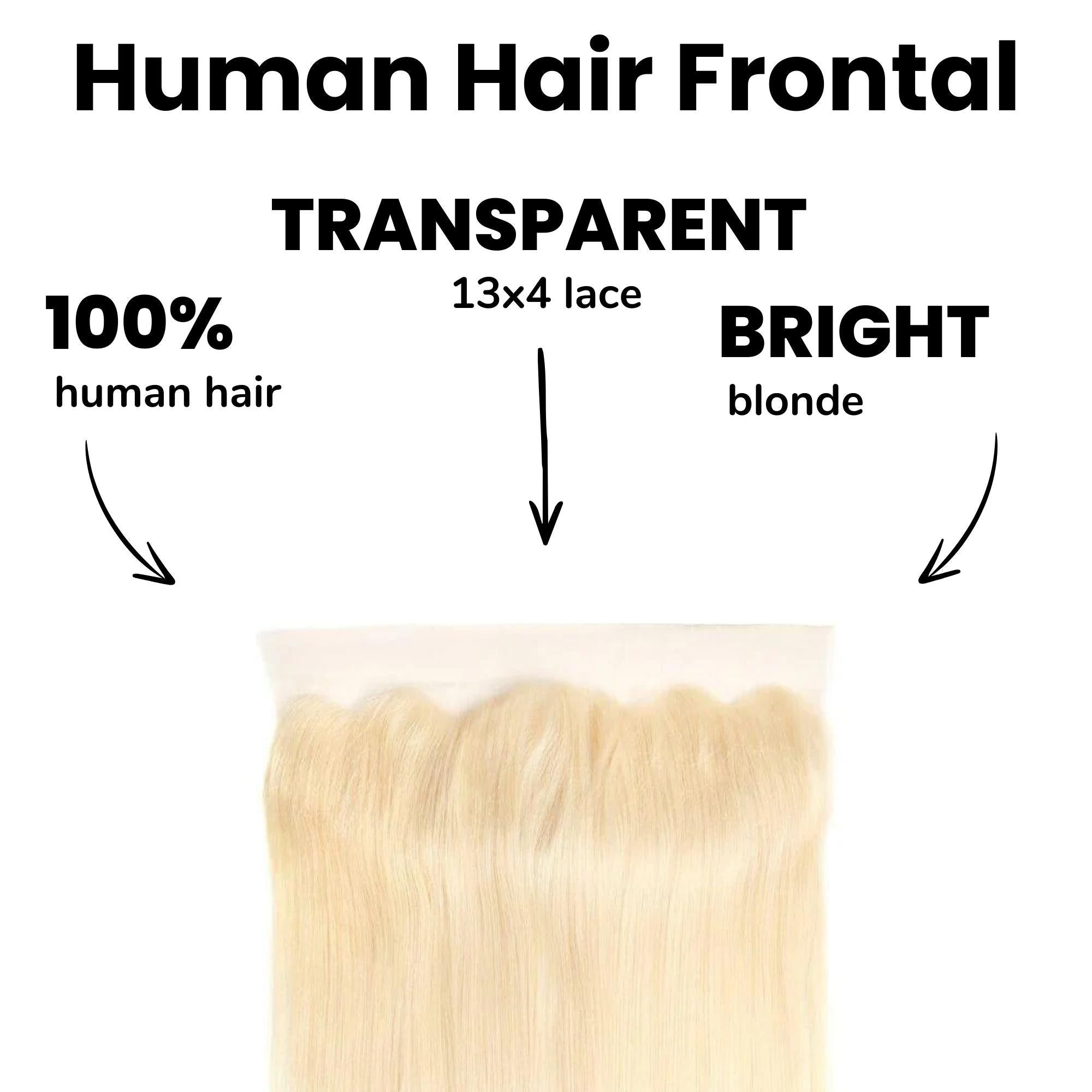HD Lace Frontal – Straight Blonde