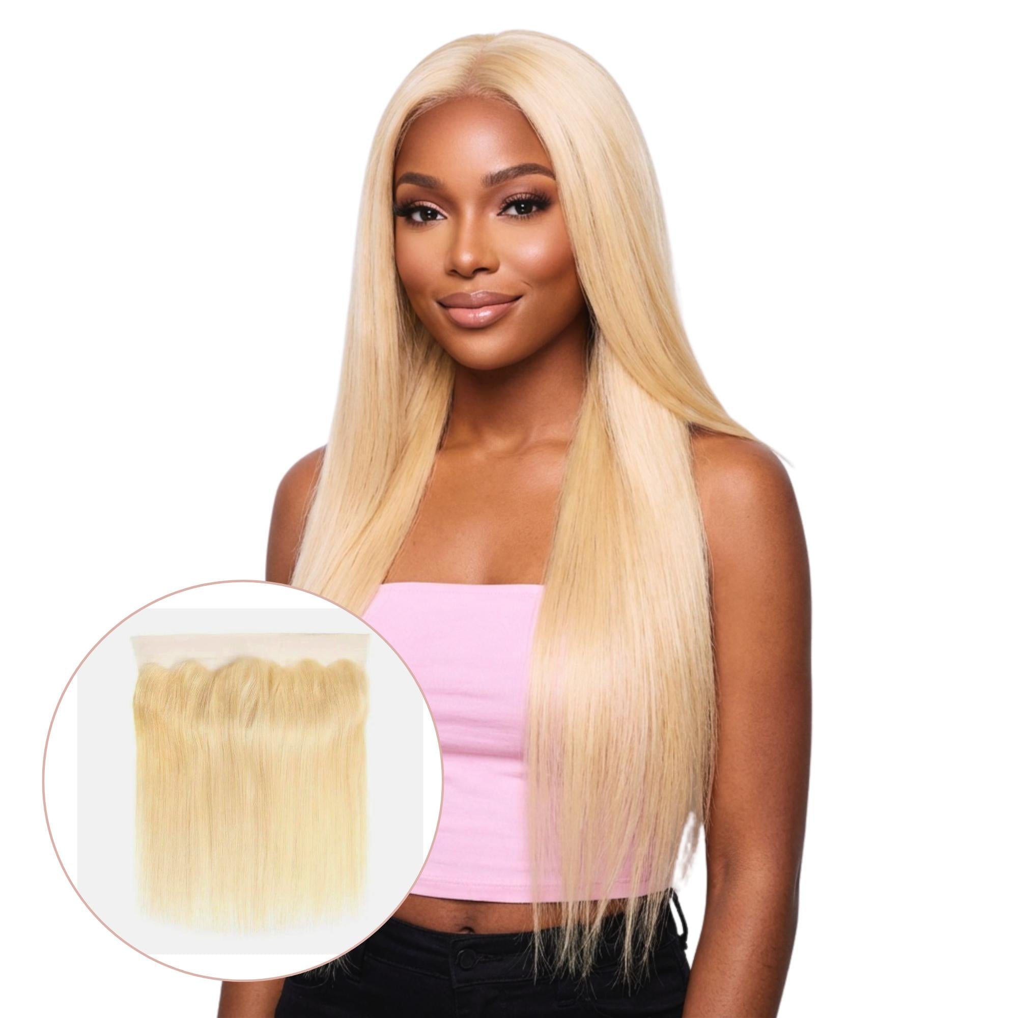 HD Lace Frontal – Straight Blonde