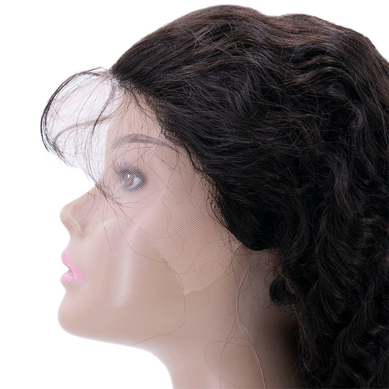 Deep Wave HD Lace Wig – Natural Luxury Look 👑